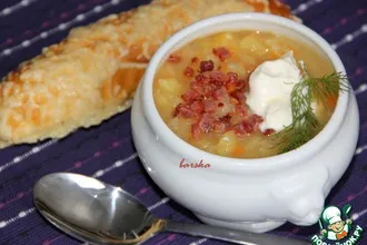 Рецепт: картофельный суп с квашеной капустой