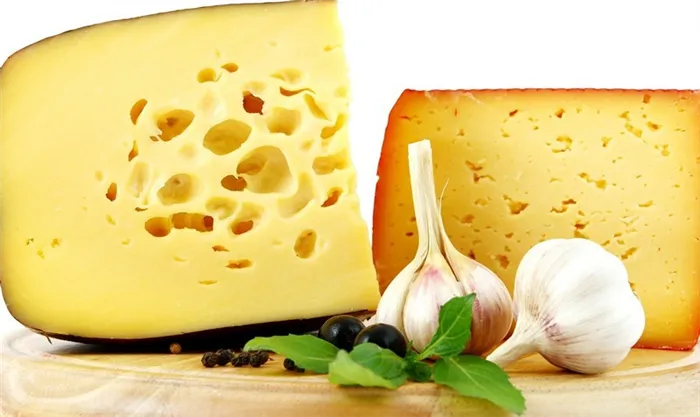 Сколько жира содержится в сыре