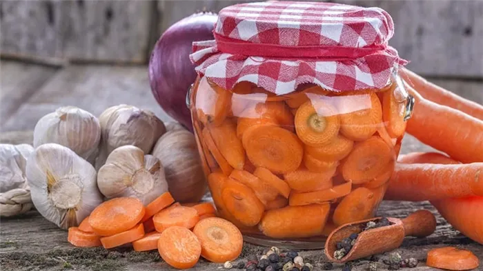 Лучший рецепт маринованной моркови