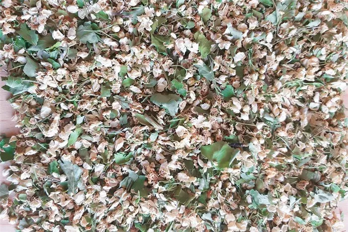 Сушеные цветы клюквы