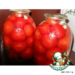 Рецепт: маринованные помидоры