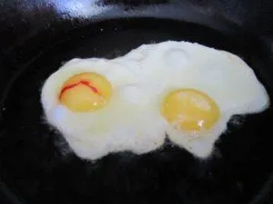 Причины крови в желтке яйца и яичном белке, решения проблемы и можно ли их употреблять в пищу.