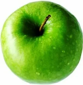 Калорийность красных яблок - 47 калорий на 100 г