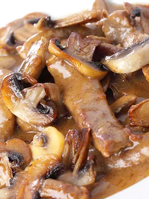 Индейка с грибами: вкусный рецепт