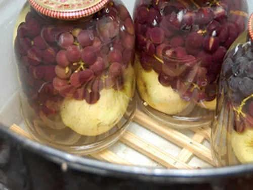 Компост из винограда на зиму - 5 рецептов для 3-литровой банки фаза 9