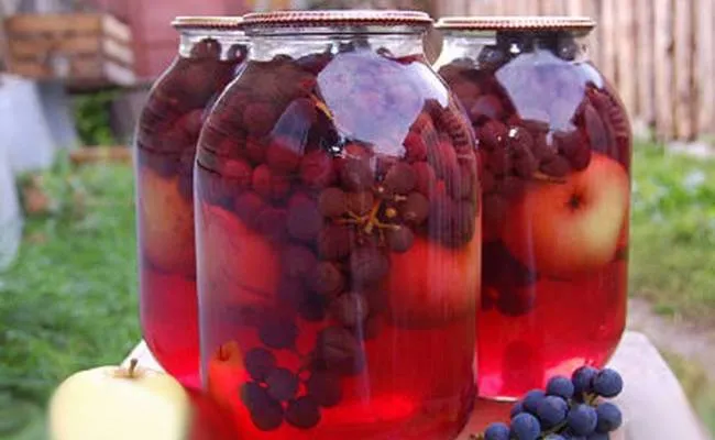 Виноградный компост с яблоками в домашних условиях