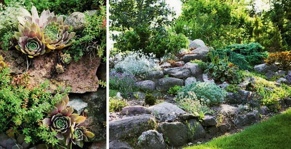Те, кто предпочитает минимализм, могут украсить свой газон живописными камнями и валунами, создав лаконичный каменный сад.