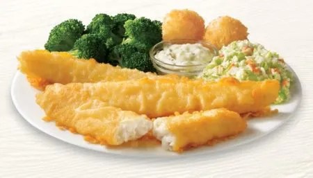 Картофель и лосось