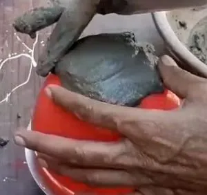 бетонные шары - процесс 