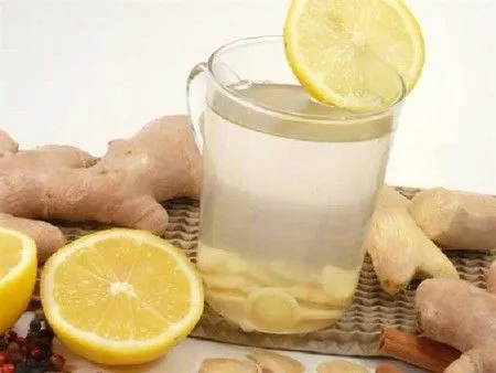 Имбирная вода с лимоном