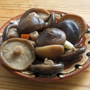 Приготовленные грибы